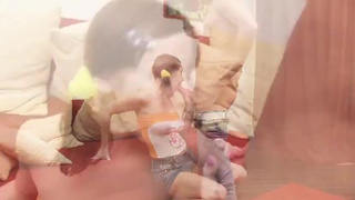 Красавица с косичками чутко подпрыгивает вагинкой на писюне