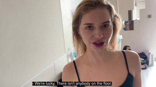 Вот же блядь! Публично ходит со кончей на лице и не стесняется